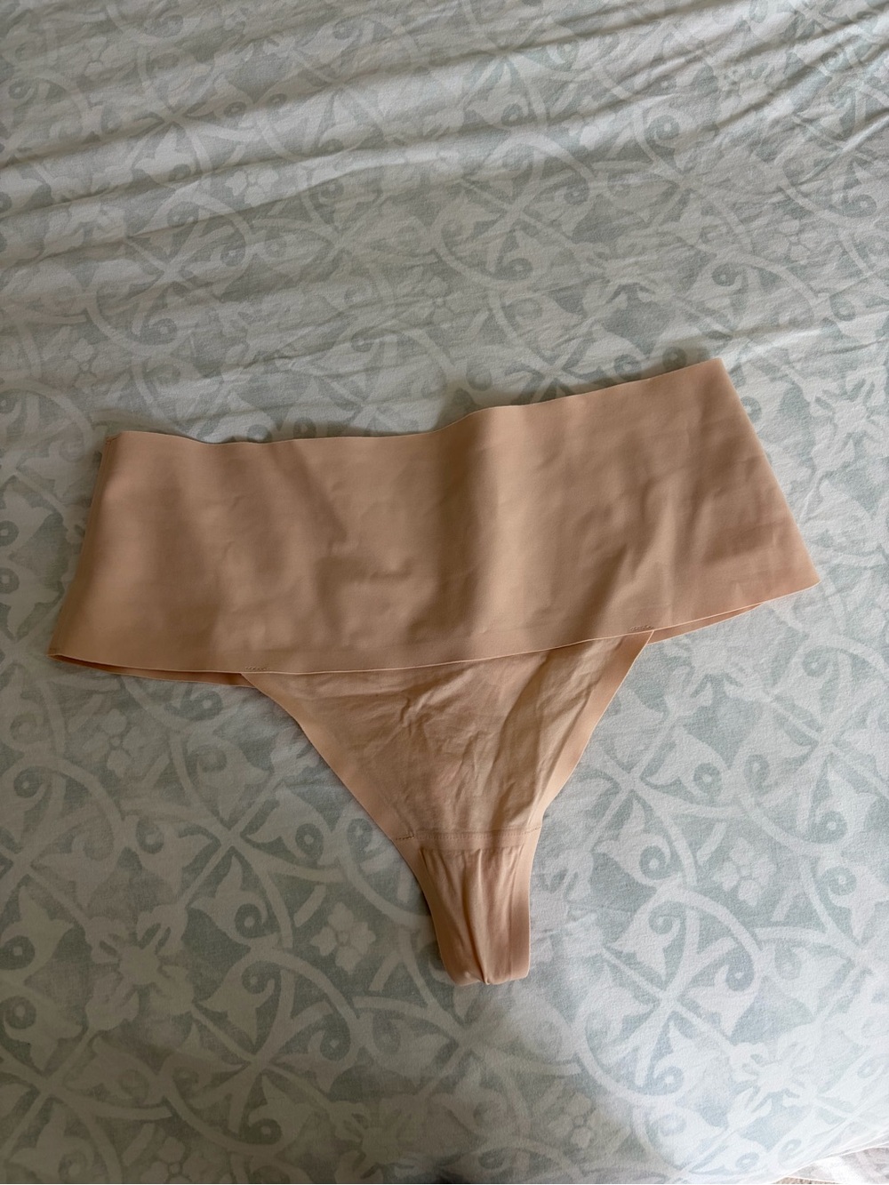 SPANX Nude High-Waist control top Thong